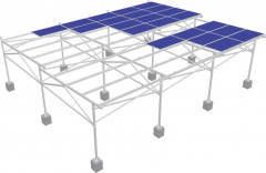 MRac Agricultural Greenhouses Mounting System